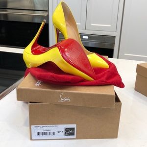 Christian Loubitan Pigalle Patent color Sun 7.5